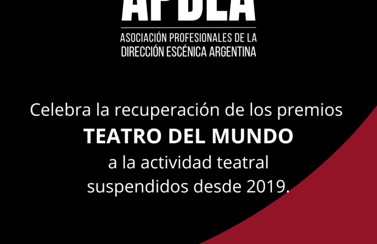 22° PREMIOS TEATRO DEL MUNDO / TEMPORADA 2019